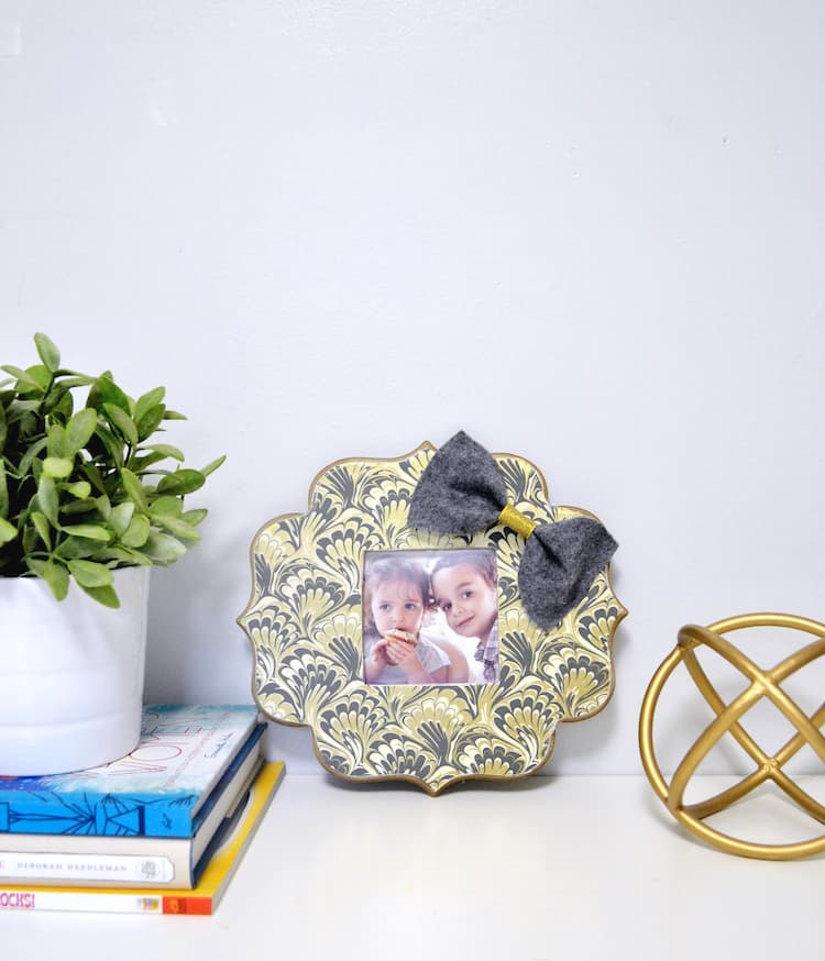 mod podge picture frame