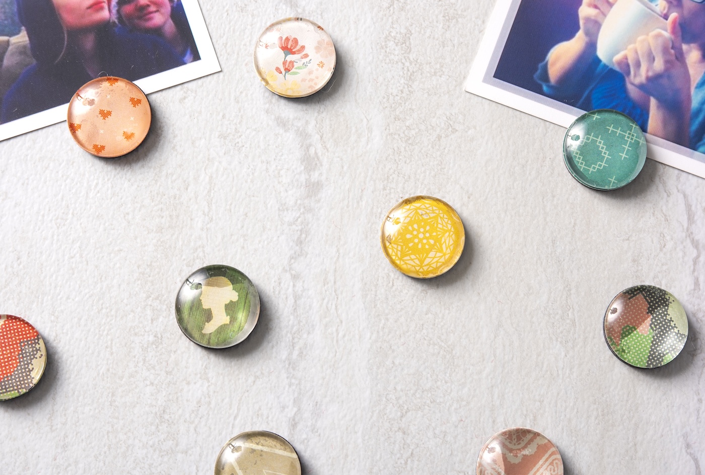 How to create magnets with Mod Podge