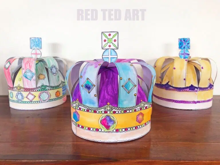 diy royal paper crown