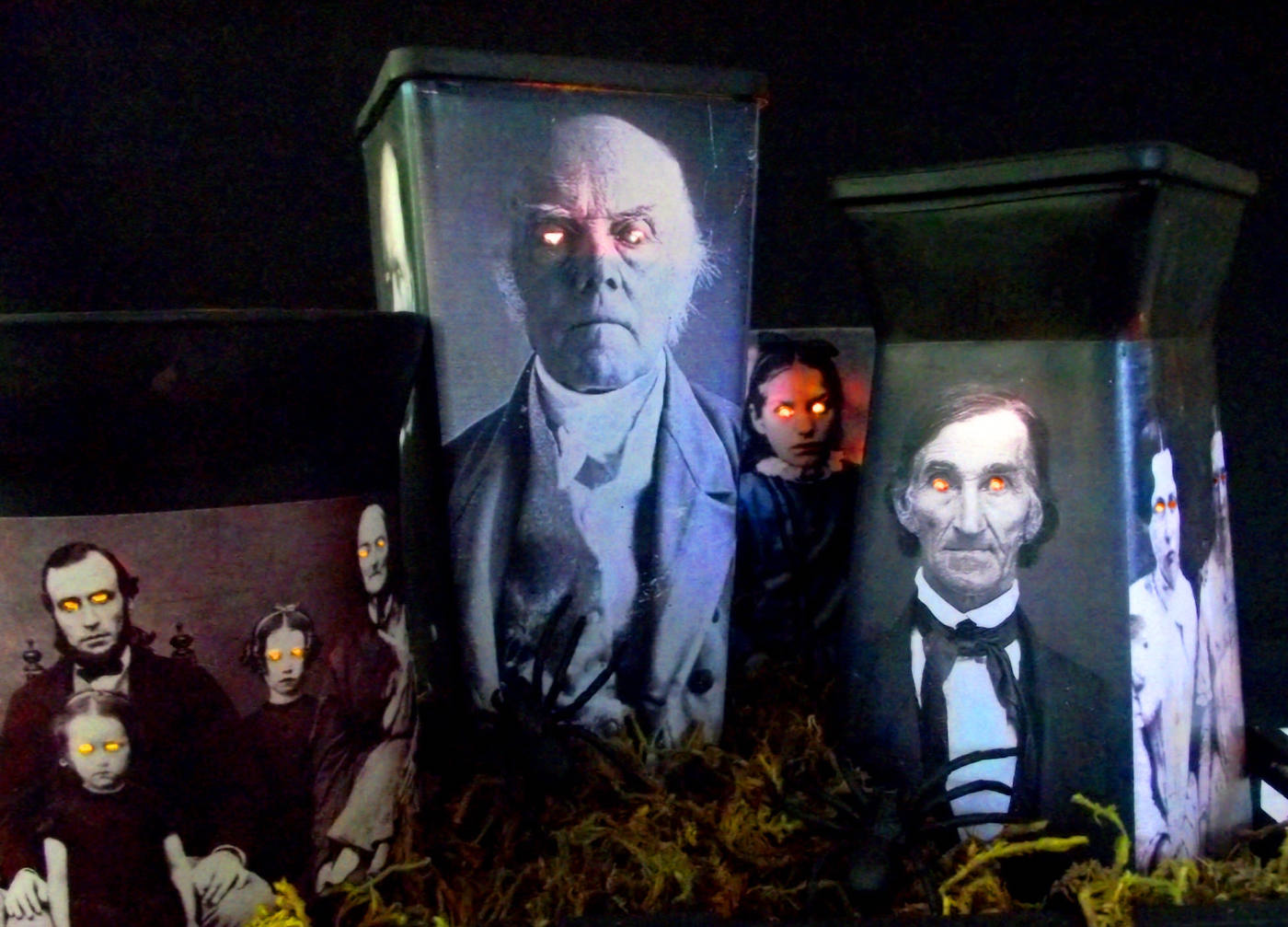 Eerie candle holders