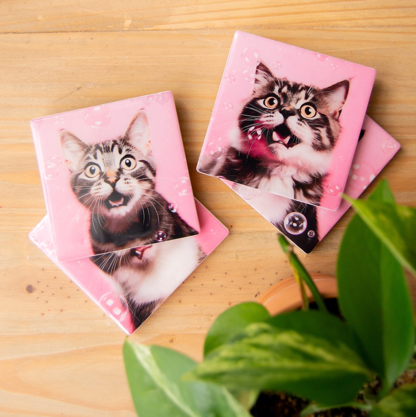 make coasters out of tiles