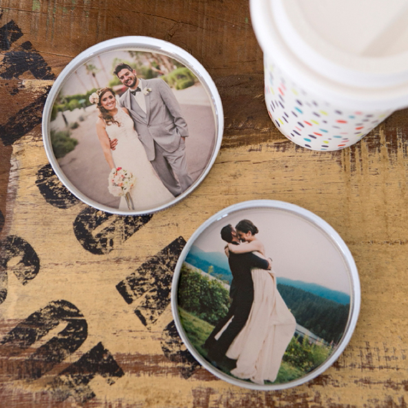 Homemade Photo Resin Coasters