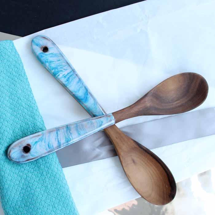 Embellished Wooden Spoons