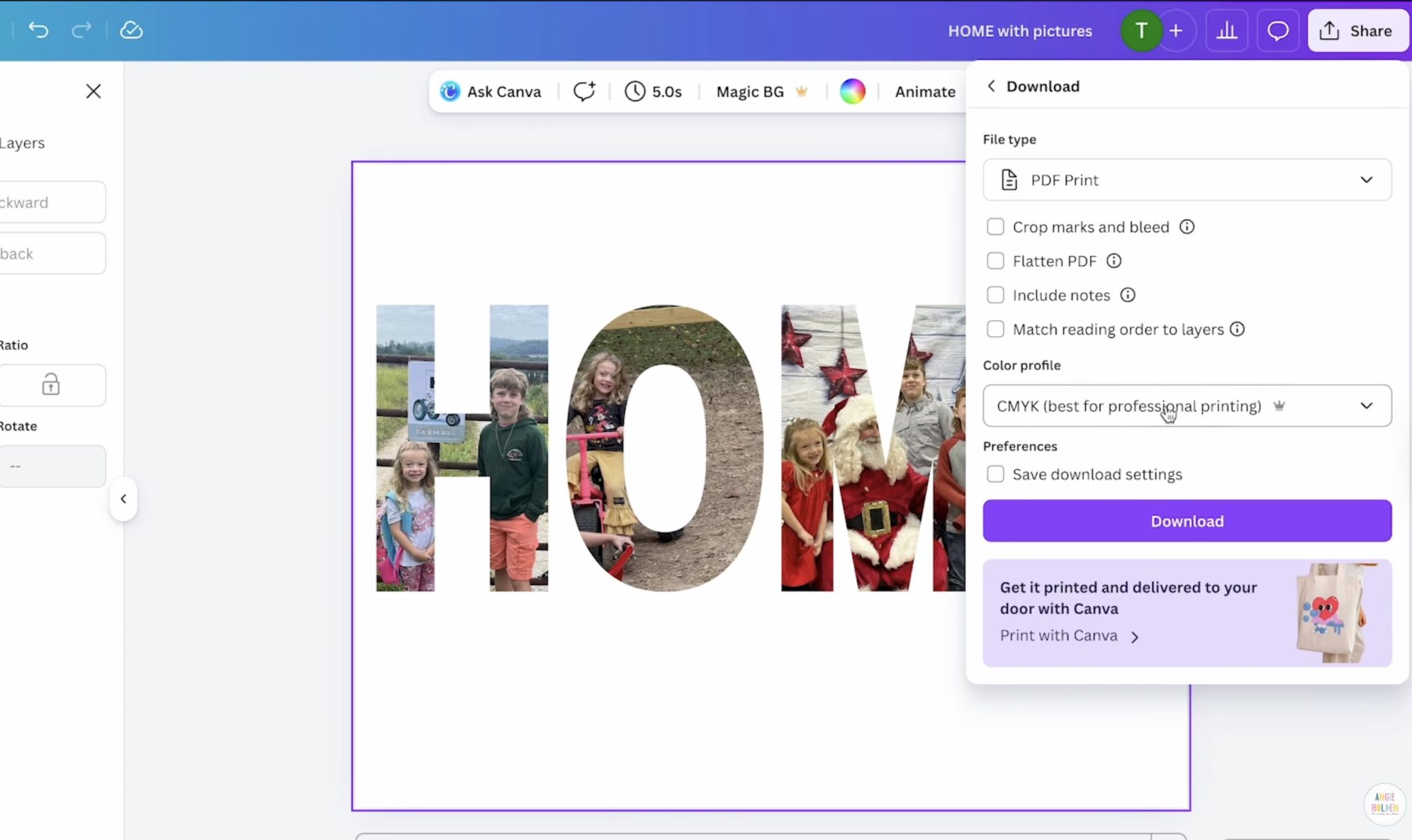Download the file to store on your computer.