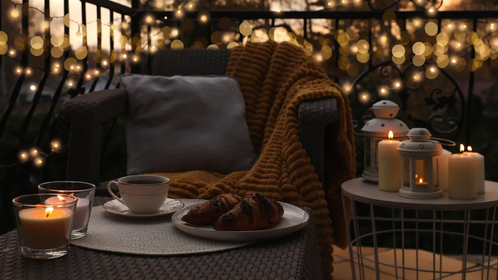 A welcoming balcony that invites you to linger.