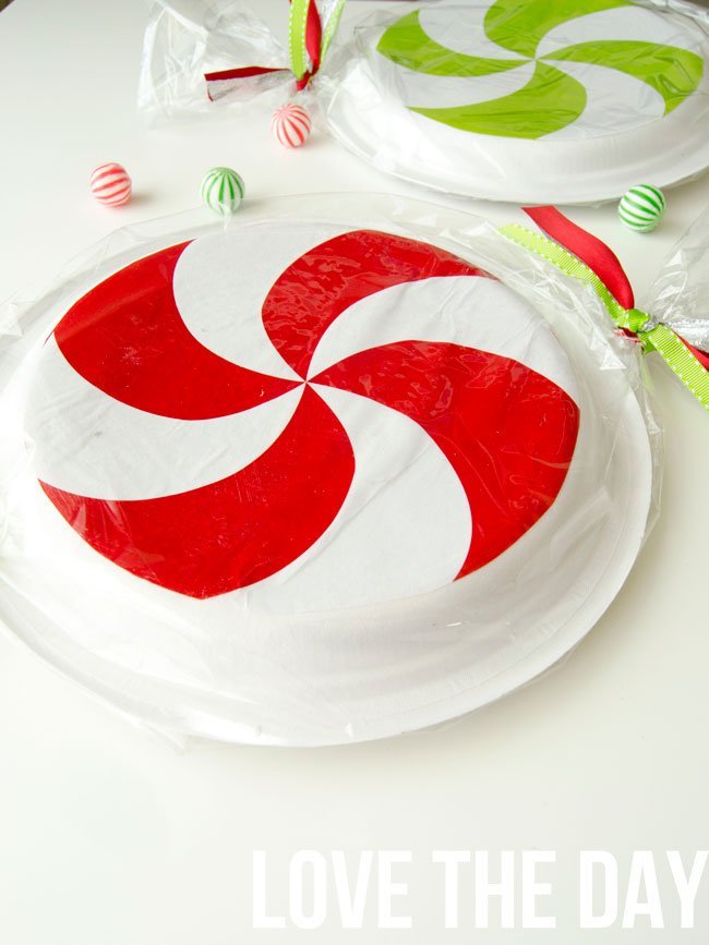 Create Peppermint Candies With Paper Plates