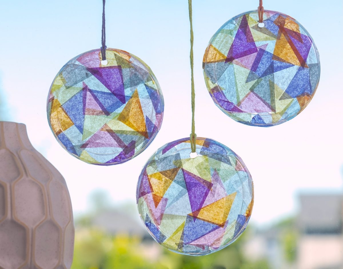 homemade suncatchers